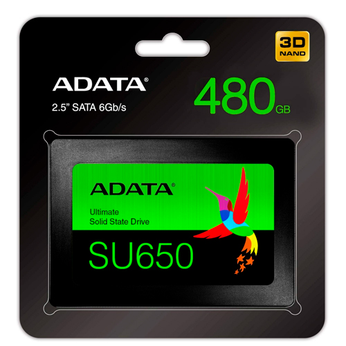 ADATA ASU650SS-480GT-R SSD SU650 480GB 2.5 SATA III NAND 3D