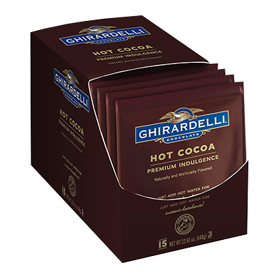Hot Cocoa Ghirardelli Caja 15 Sachets