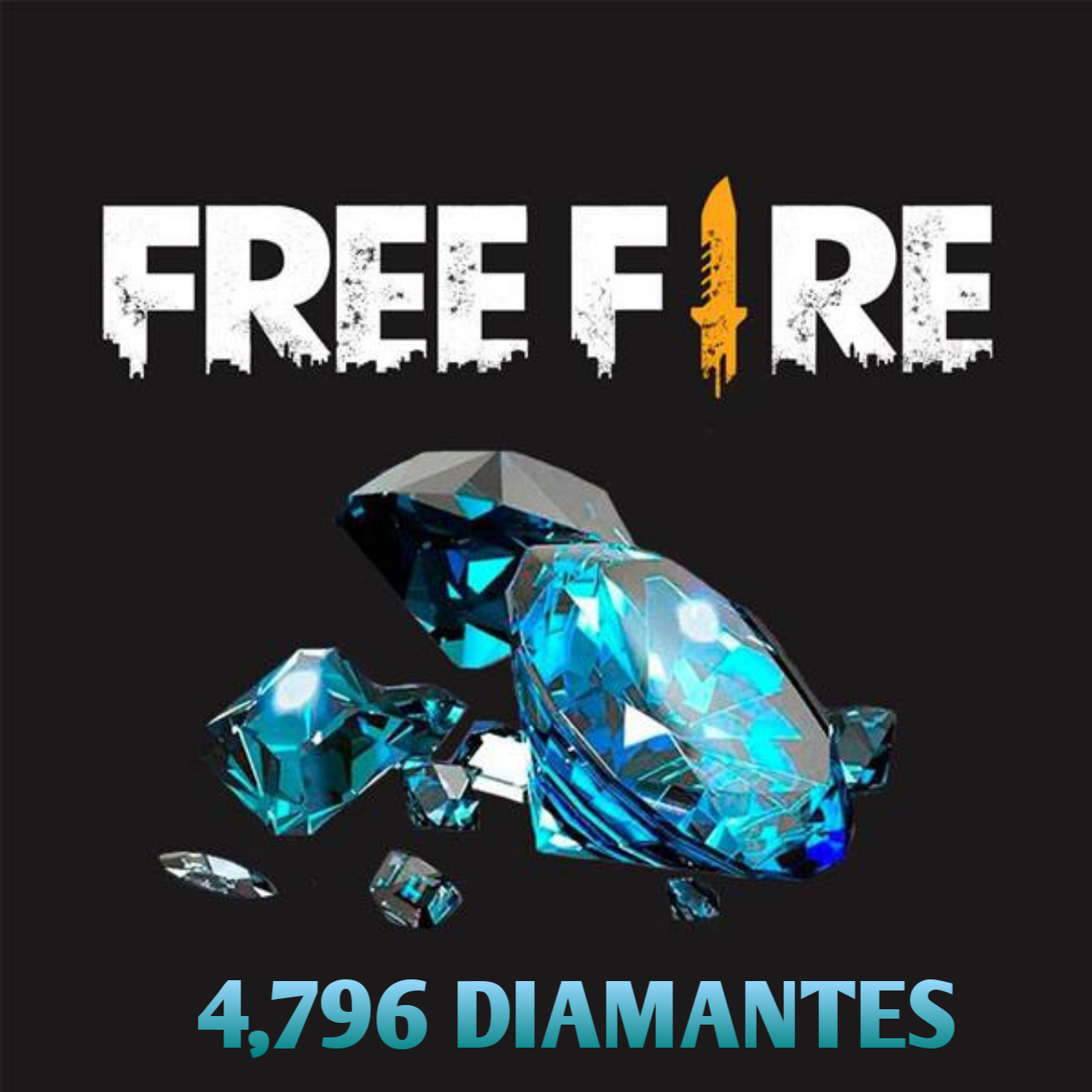 4,796 Diamantes Free Fire